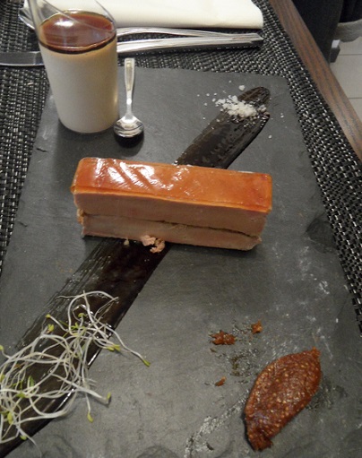Foie-gras millefeuille -photo © genevafamilydiaries.net