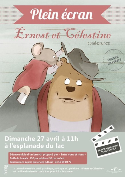 © Ciné brunch - Ernest et Célestine, Divonne-les-Bains