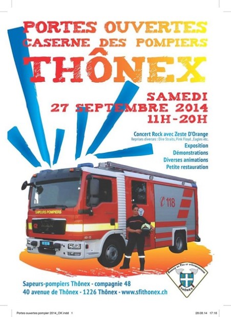 © Copyright 2014 Sapeurs Pompiers,  Thônex